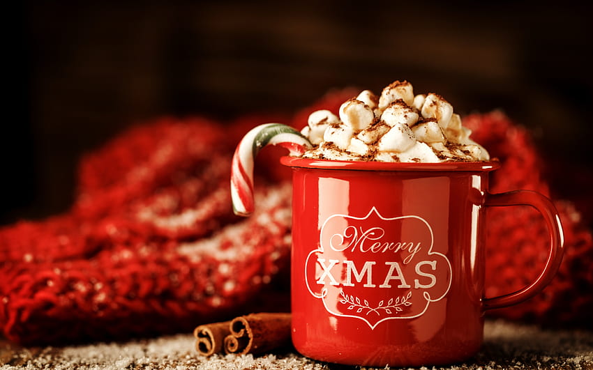 :), craciun, cup, red, sweet, christmas, card HD wallpaper