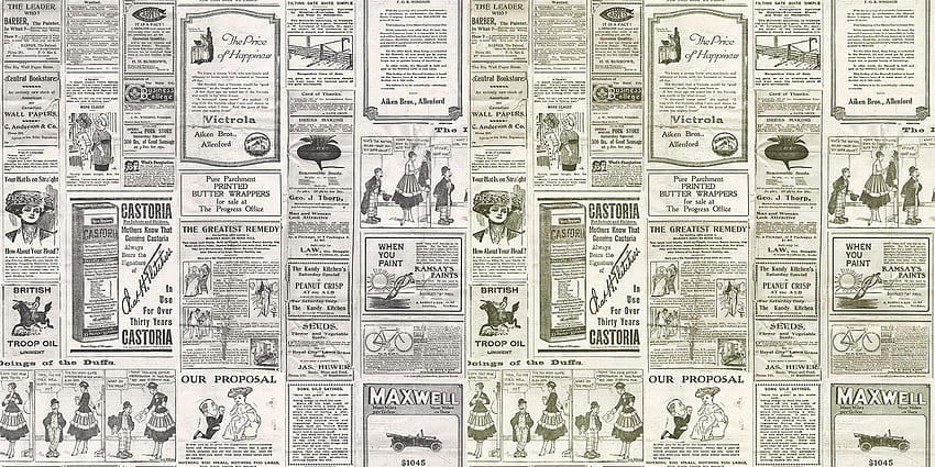 Old Newspaper, Black and White Newspaper HD wallpaper