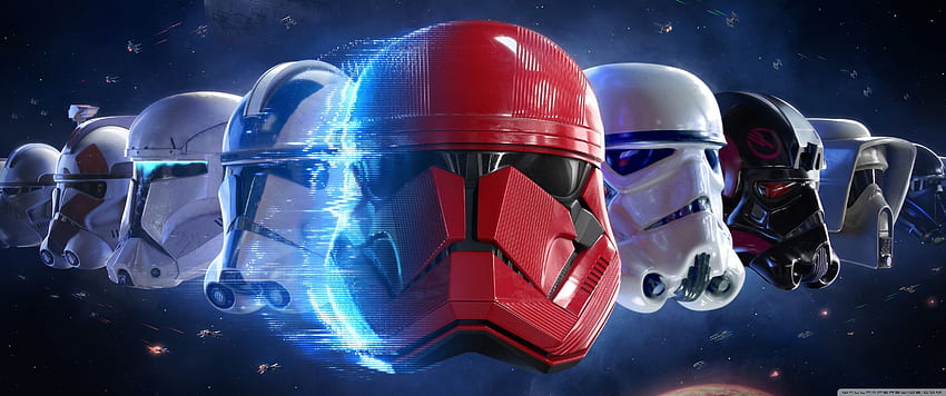 Star Wars Trooper Helmet Ultra -, Междузвездни войни 3440x1440 HD тапет