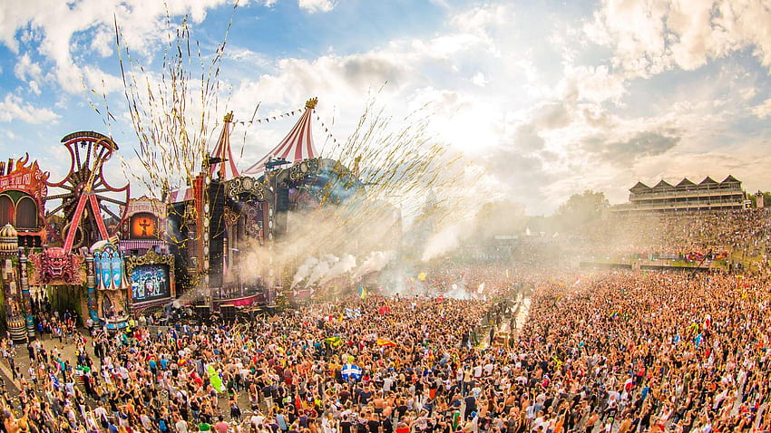 Umfragestar. Ein Blick ins Tomorrowland: „Es ist mehr als ein Festival“ HD-Hintergrundbild