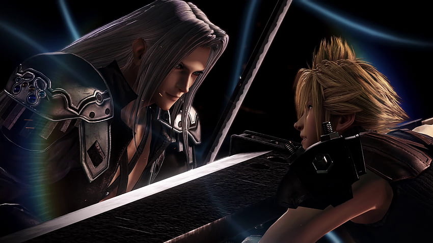 Sephiroth (Final Fantasy), Cloud Strife JPG. Mocah, Cloud gegen Sephiroth HD-Hintergrundbild