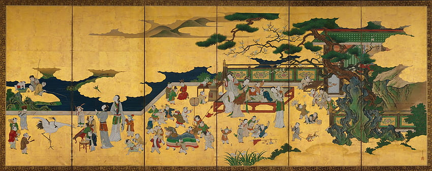 Seni Zaman Edo (1615–1868). Esai, Seni Jepang Kuno Wallpaper HD