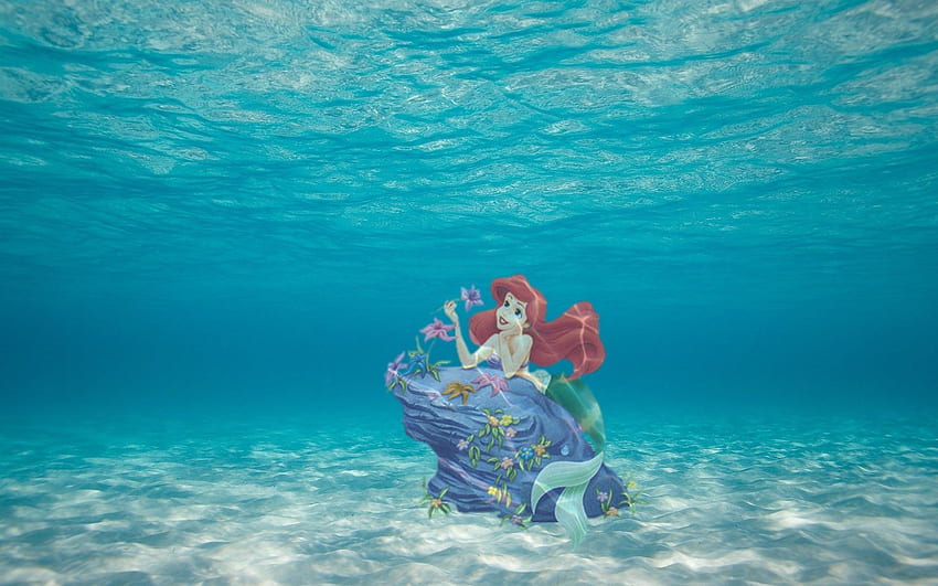 Die kleine Meerjungfrau iPhone, Ariel Laptop HD-Hintergrundbild