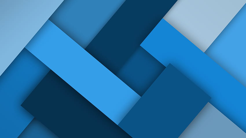 Clean Blue , White and Blue Minimal HD wallpaper