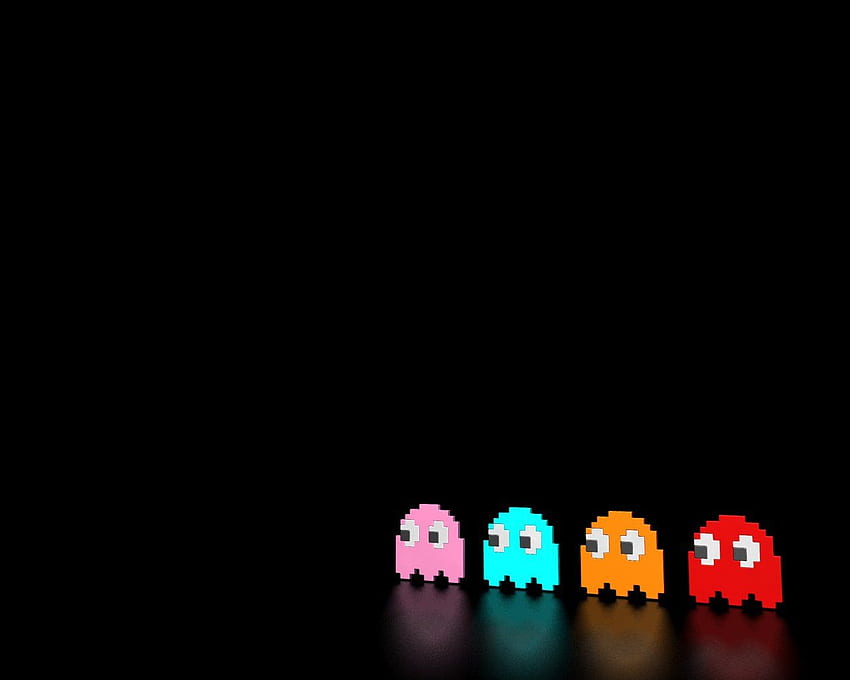 Pacman fantasma rosa blu arancio rosso classico arcade [] per il tuo, Mobile & Tablet. Esplora Arcade classico. Videogioco classico, Pac animato Sfondo HD