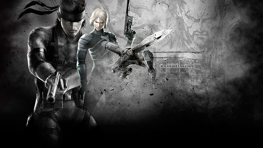 Solid Snake, Metal Gear Solid, Kojima Productions, Metal Gear, Hideo Kojima, Videogames, PlayStation, Raiden, Metal Gear Solid 2 / and Mobile Background papel de parede HD