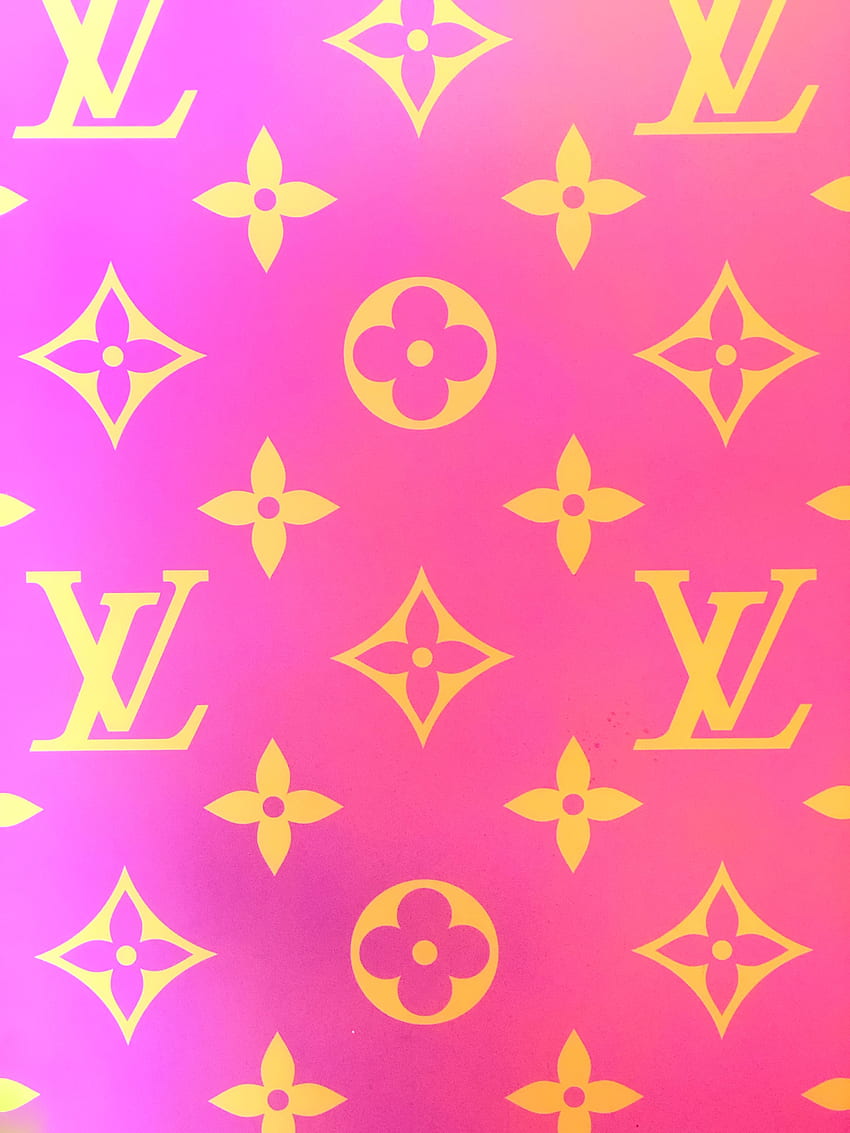 Louis Vuitton. iPhone Louis vuitton , pola Louis vuitton, Louis vuitton pink, Pink LV wallpaper ponsel HD