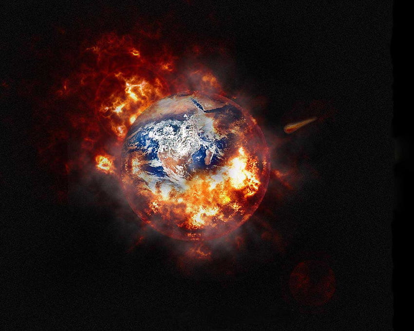 Red Alert โลก กาแล็กซี่ ดาวเคราะห์ แสง อวกาศ การเผาไหม้ วอลล์เปเปอร์ HD