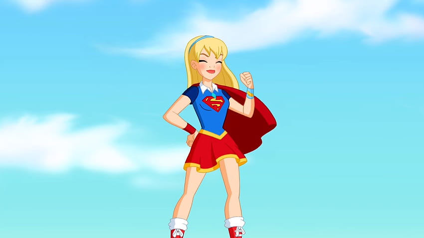 Hero of the Month: Supergirl. DC Super Hero Girls HD wallpaper