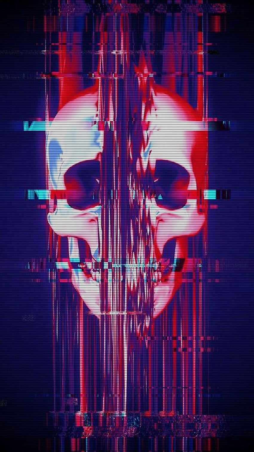 Glitch art Effect for Android, Glitch City HD phone wallpaper