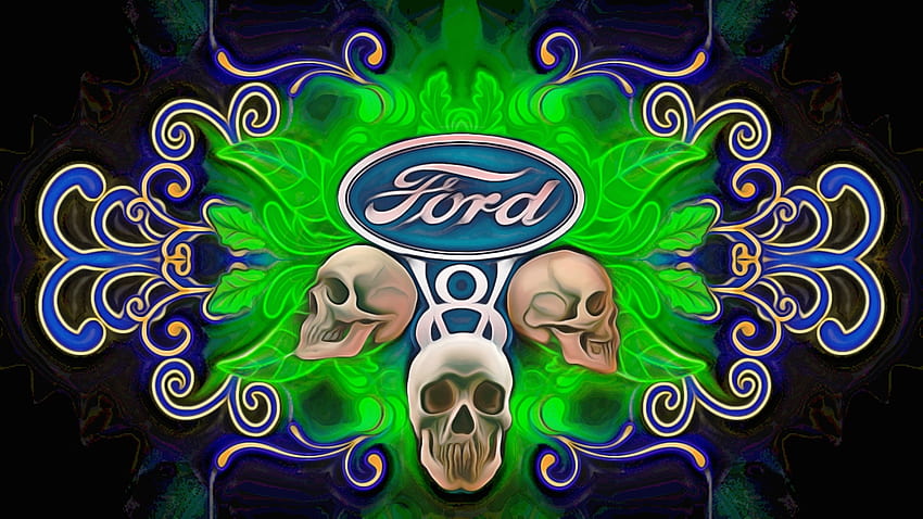HD vintage ford logo wallpapers