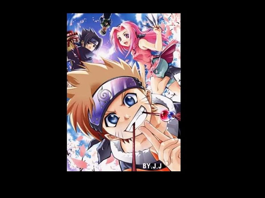 Naruto Sasuke Sakura, anime, animes, desenhos, team 7, HD phone wallpaper