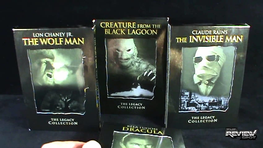 Spooky Spot 2013 - DVD Universal Studios Universal Monsters The Legacy Collection Tapeta HD