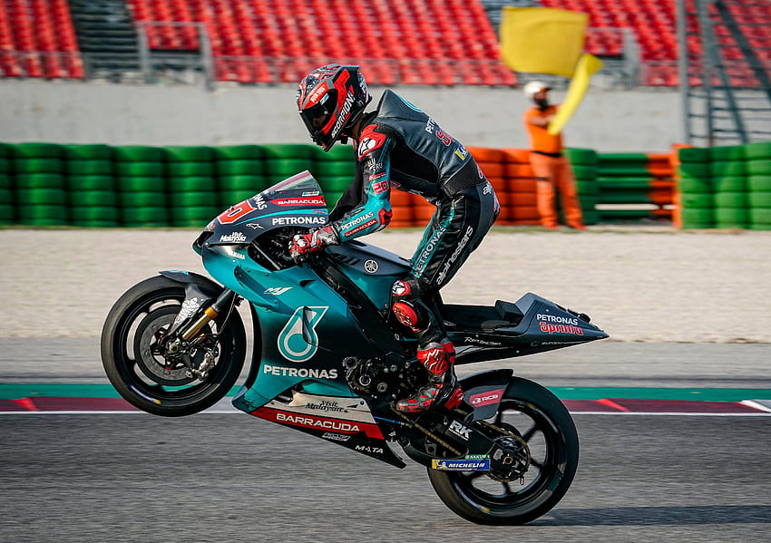 Fabio Quartararo le plus rapide aux essais MotoGP de Misano Fond d'écran HD