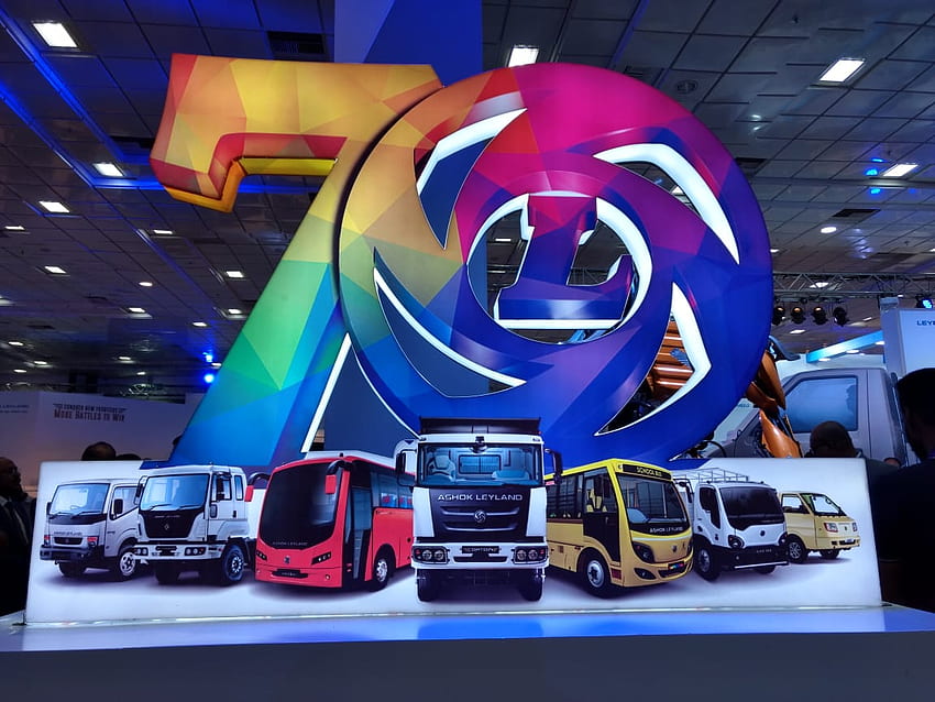 Ashok Leyland showcase their vehicle line up HD wallpaper