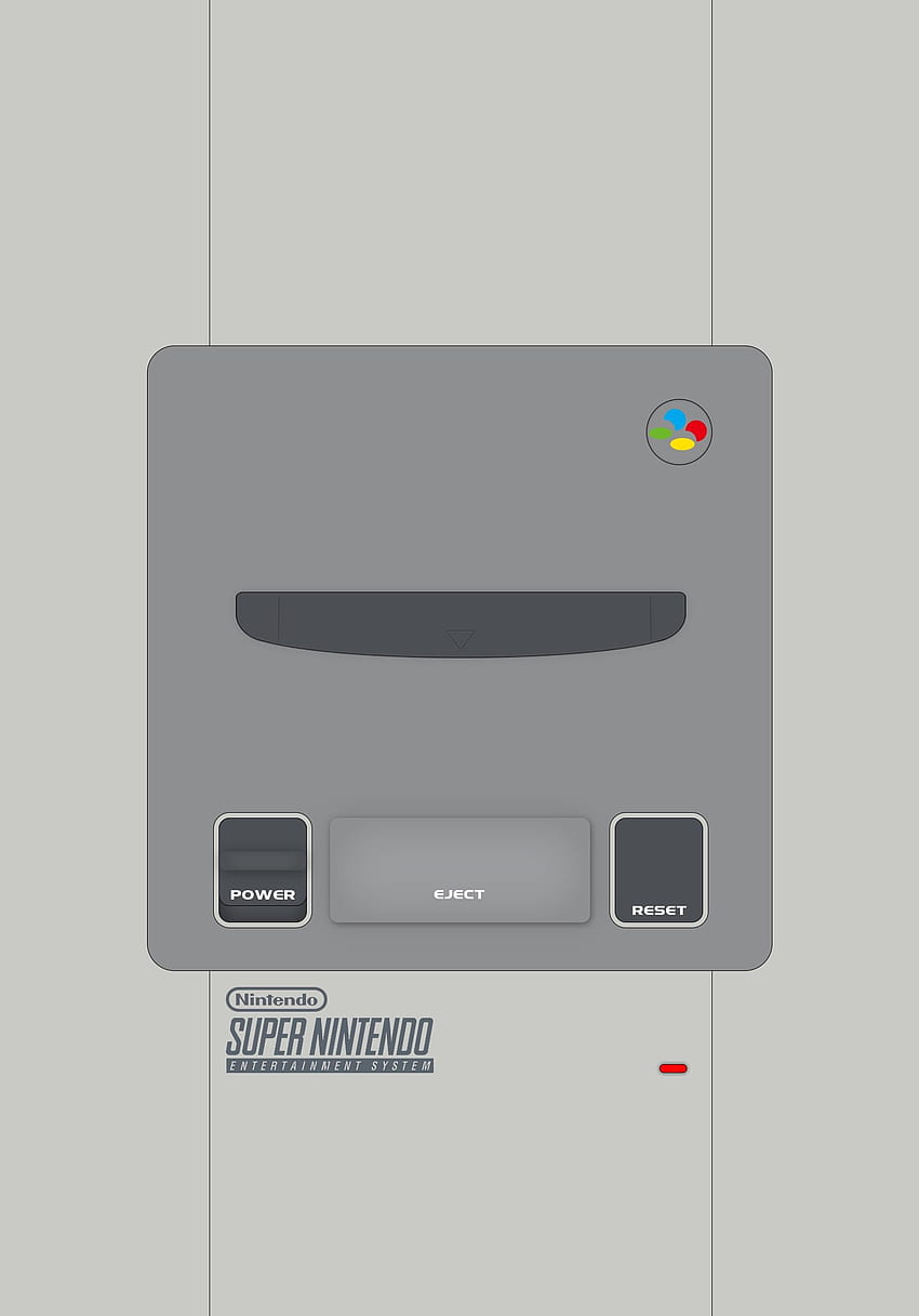 I wanted a snes for my iPad. I could only find controllers, not the actual console, so I made one. If anyone's interested.: retrogaming, Super Nintendo Controller HD phone wallpaper