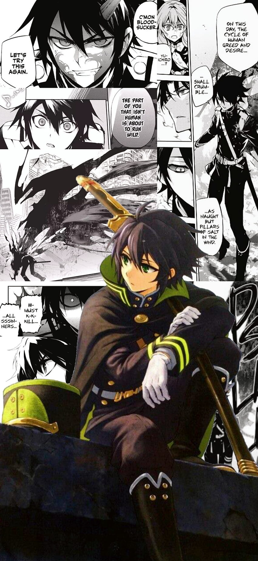 Yuichiro Hyakuya | The Seraph Of The End Anime