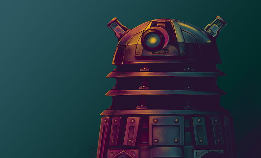 Doctor Who, Daleks, 삽화 / 모바일 배경, Doctor Who Art HD 월페이퍼