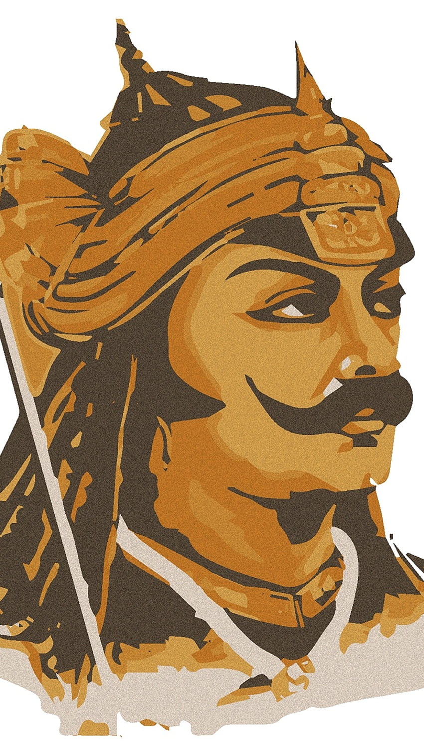 Maharana Pratap, Maharana Pratap Ji, Malerei HD-Handy-Hintergrundbild