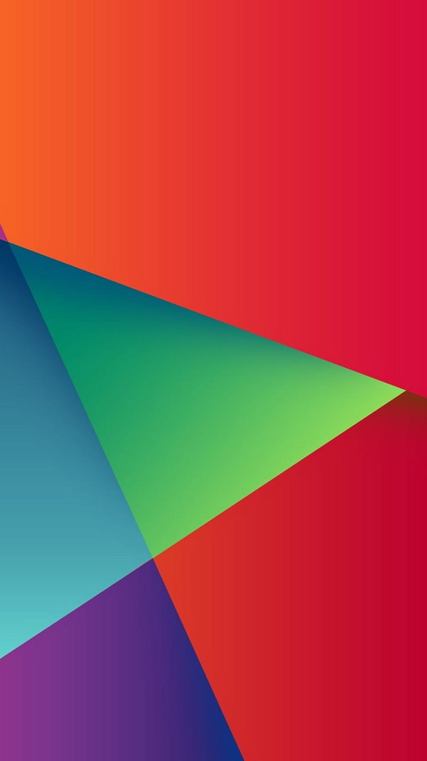 Abstract Colorful Triangles iPhone 6, Abstract Shapes HD phone wallpaper
