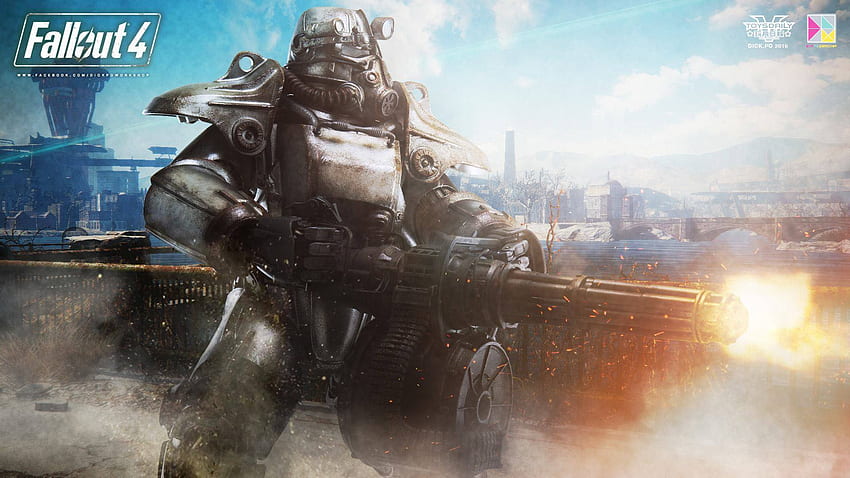 Fallout 4 - Fallout Power Armor T 45 Art - & Background HD wallpaper