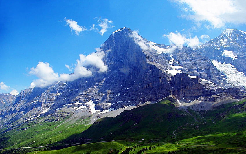 自然, 空, 山, アルプス、スイス 高画質の壁紙