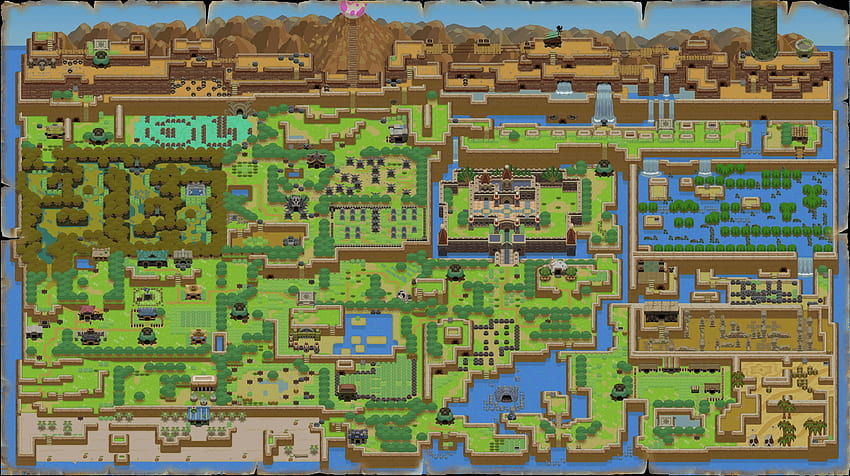 Zelda Link's Awakening Map Guide - All Fast Travel and Dungeon