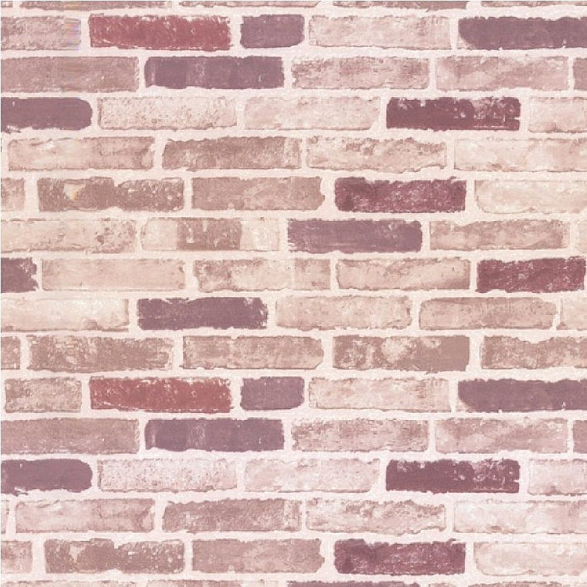 Brix Brick Effect 6703 06, Pink Brick HD phone wallpaper