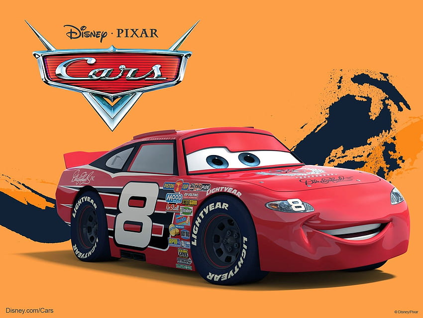 Dale Earnhardt Jr Disney Cars, Carros Disney HD wallpaper