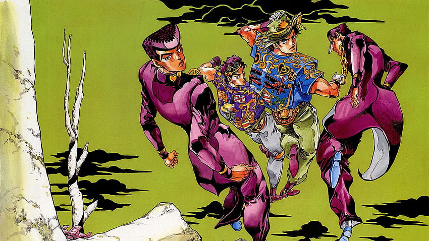 Anime Jojo's Bizarre Adventure HD Wallpaper by Hirohiko Araki