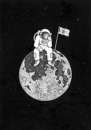 Astronaut, planet, meteorite HD wallpaper | Pxfuel