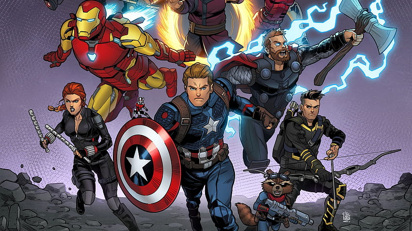 Avengers Endgame Final Battle - Favourites Game, Avengers Assemble Endgame HD wallpaper