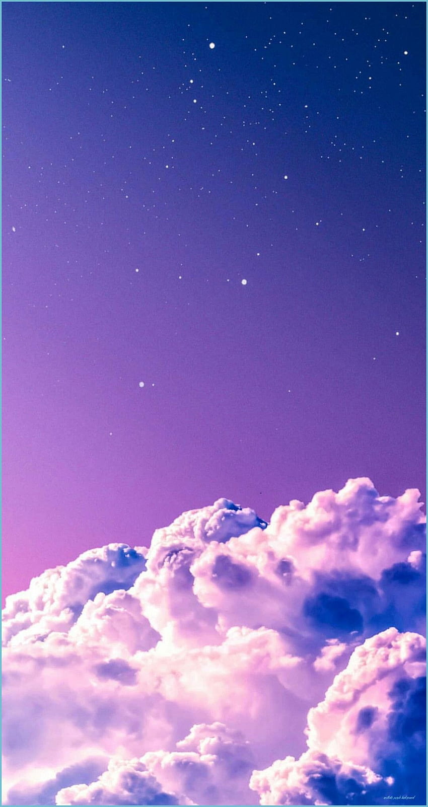 pastel goth sky background