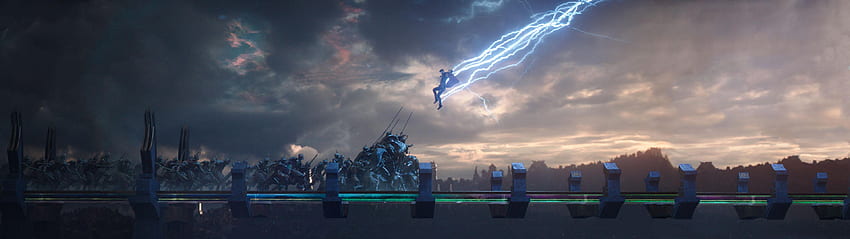 Thor Ragnarok [] : многостенен, Thor Dual Screen HD тапет