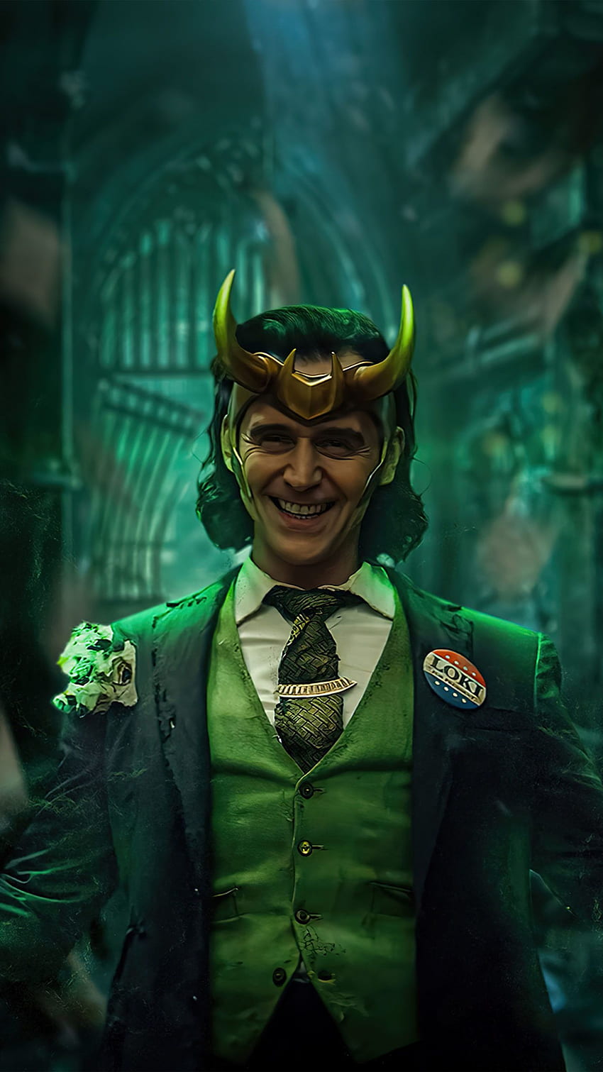 Póster de la serie Loki 2021 ultramóvil, Cool Loki fondo de pantalla del teléfono
