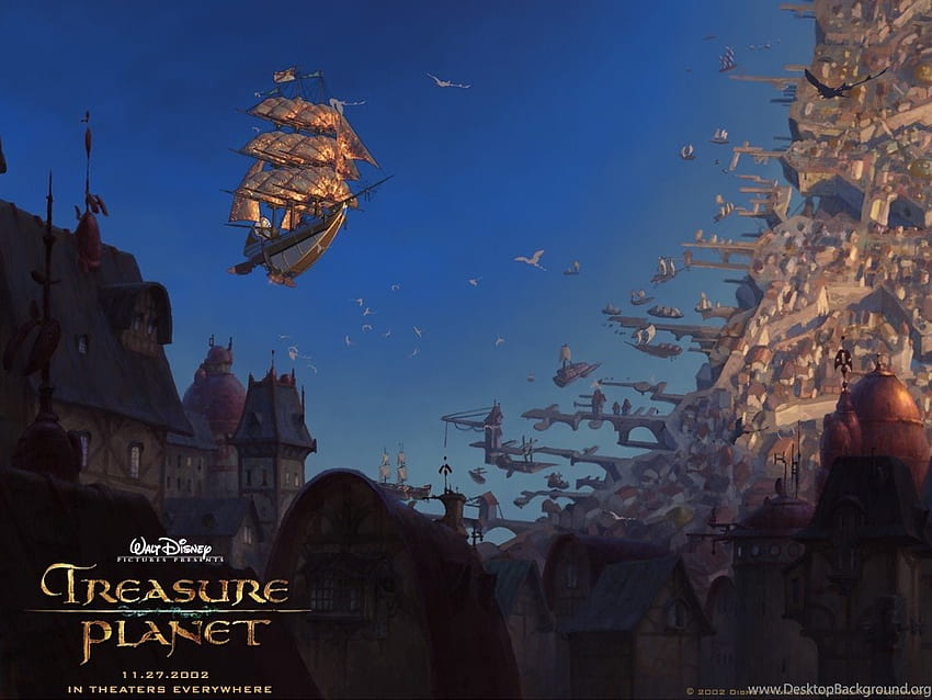 Treasure Planet Disney Fanpop Background, Ilha do Tesouro papel de parede HD