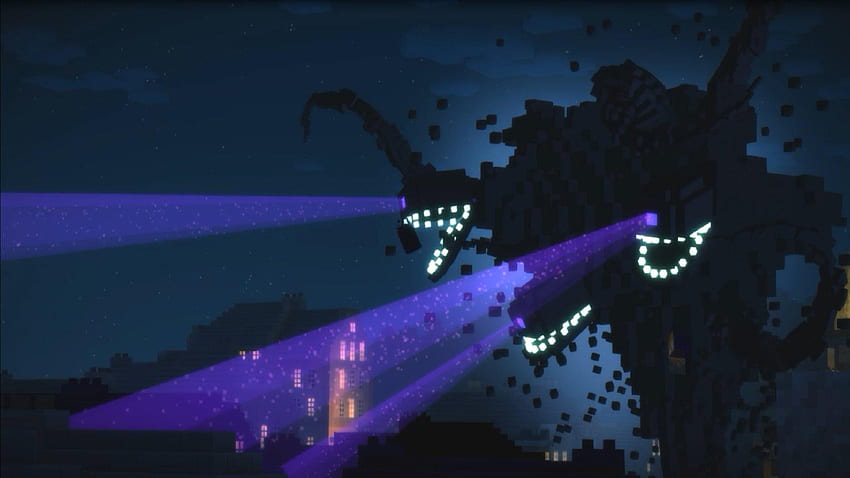 Minecraft Wither Storm HD-Hintergrundbild