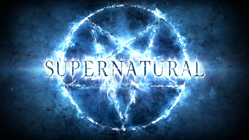 Supernatural 10. Sezon, Supernatural Logosu HD duvar kağıdı