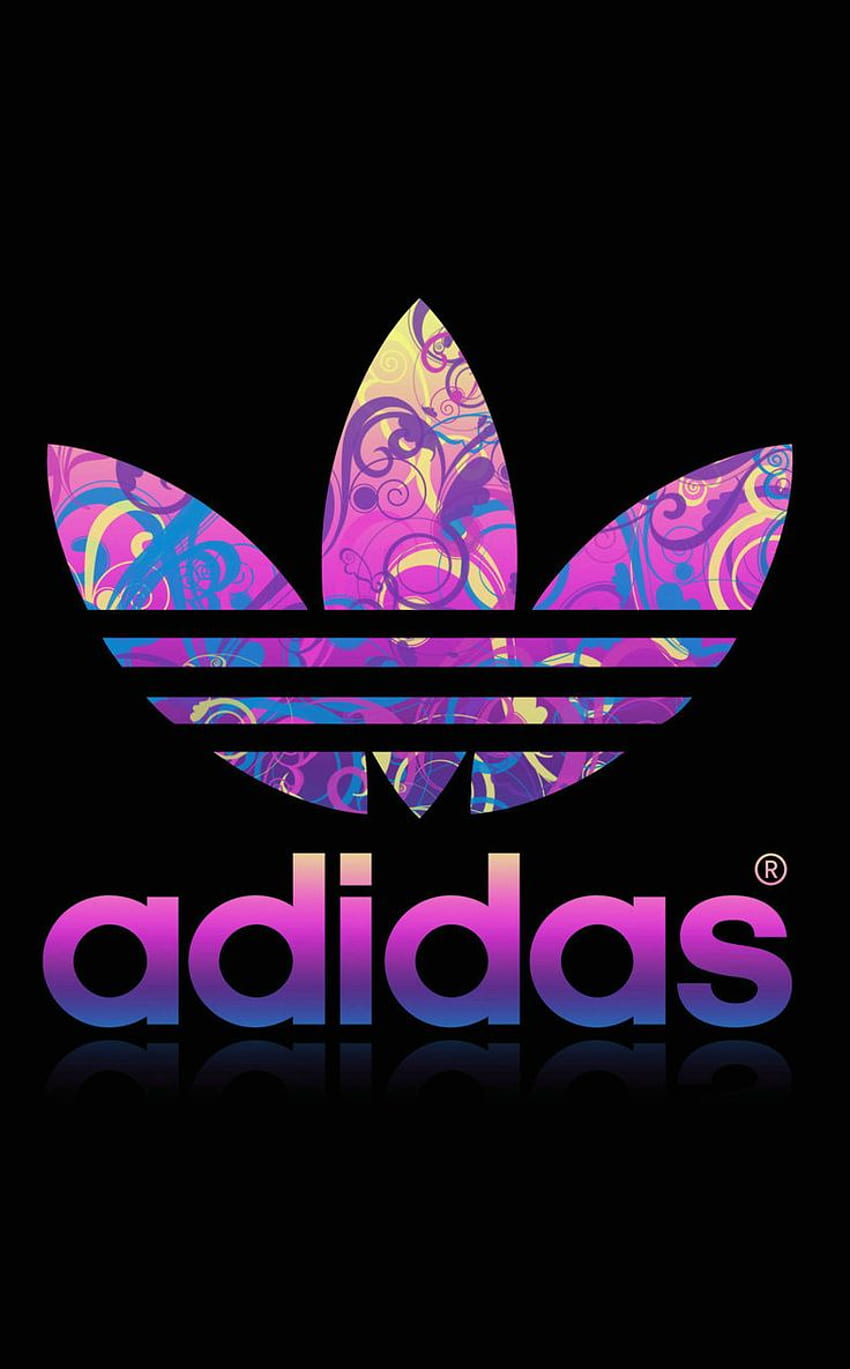 Cheap Running Shoes on Twitter. Adidas , Adidas iphone , Adidas logo, Purple Adidas HD phone wallpaper