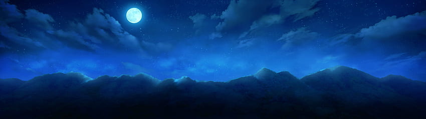 monobeno cura highres wide game awan awan cg / dan Latar Belakang Seluler, 5120 X 1440 Anime Wallpaper HD