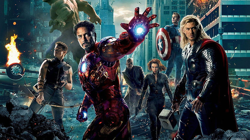 Iron Man Thor Black Widow Hawkeye (jeremy Renner) ยนตร์มาร์เวล วอลล์เปเปอร์ HD
