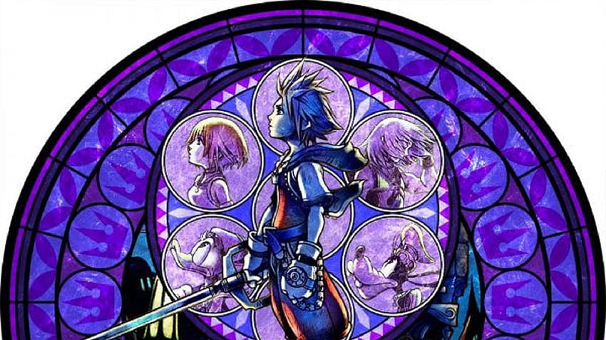 Square Enix Builds Awesome Clock With Stained Glass KINGDOM HEARTS Designs HD wallpaper