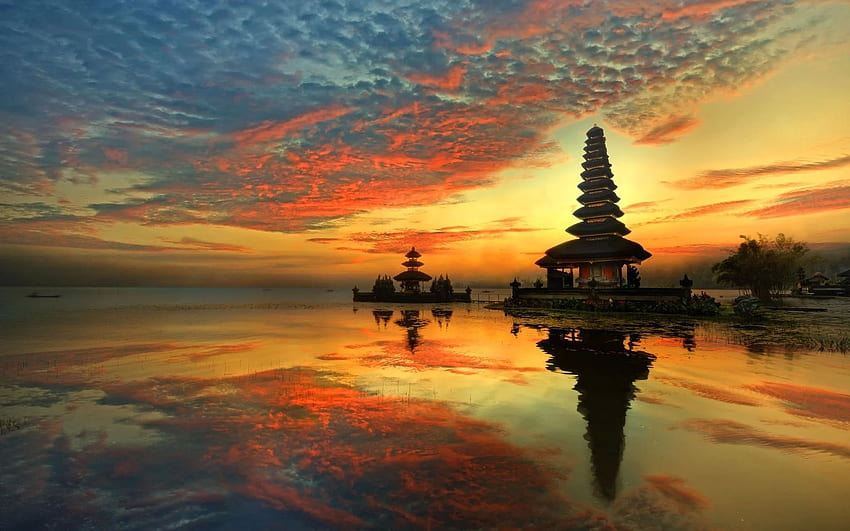 Bali, Podróż Na Bali, Zachód Słońca, Bali, Z Bali Tapeta HD