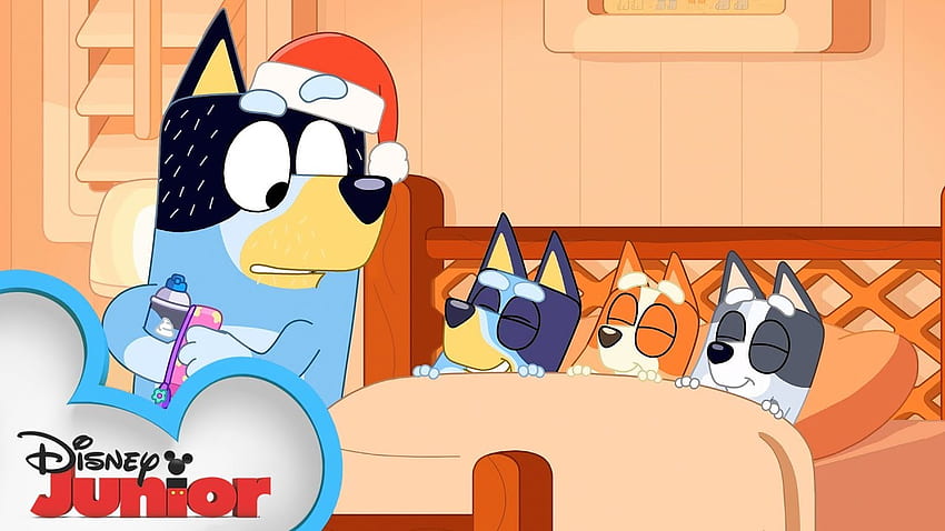 Merry Christmas from Bluey!. Bluey, Bluey Cartoon HD wallpaper