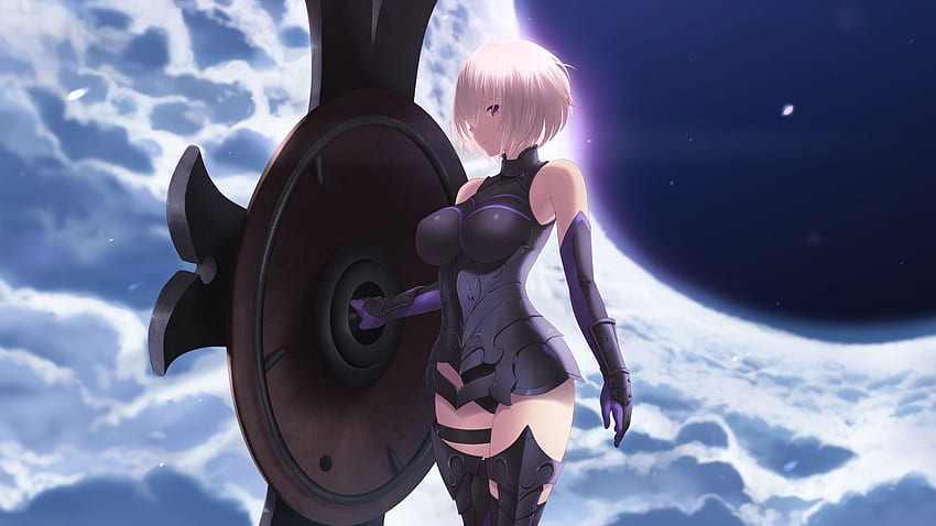 Cait Fate Grand Order Mash Kyrielight Zırh Jartiyer Tek Parça Mayo Uyluklar . Yande.re HD duvar kağıdı