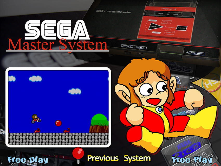 Sega Master System - Main Menu (4:3) - Main Menu Themes HD wallpaper