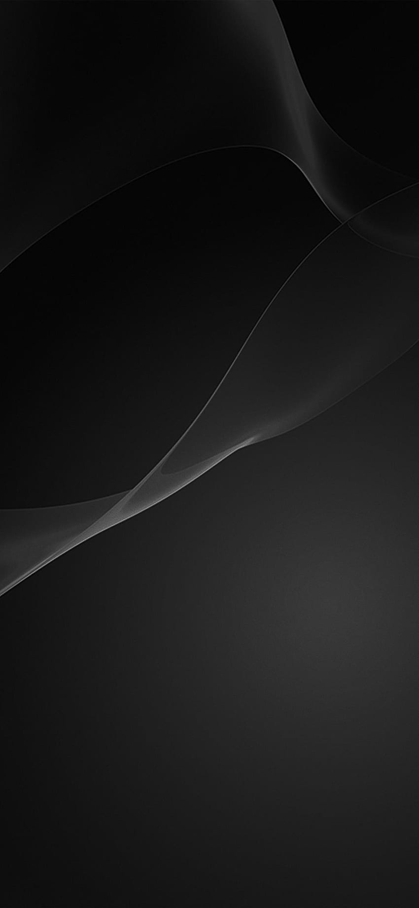 iPhone X Schwarz, iPhone mit dunklem Thema HD-Handy-Hintergrundbild