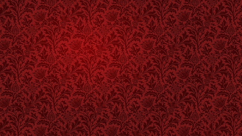 Damask Merah Wallpaper HD