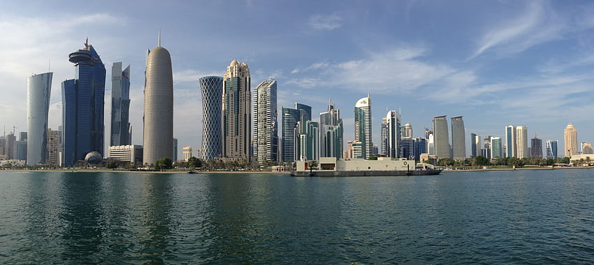 doha Galería de la ciudad - PC, Qatar Skyline fondo de pantalla