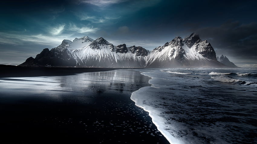 Islande et arrière-plan Fond d'écran HD